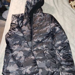Under armour YLG reversible jacket worn 1x